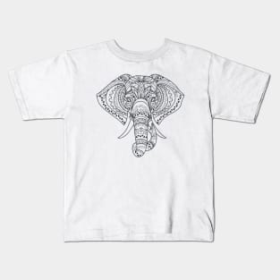 Elephant Decorative Kids T-Shirt